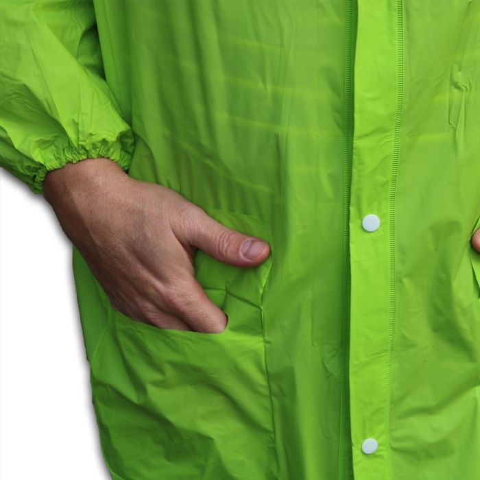 BSP Guard Universal ComfortTravel Luggage Rain Poncho, Green 4