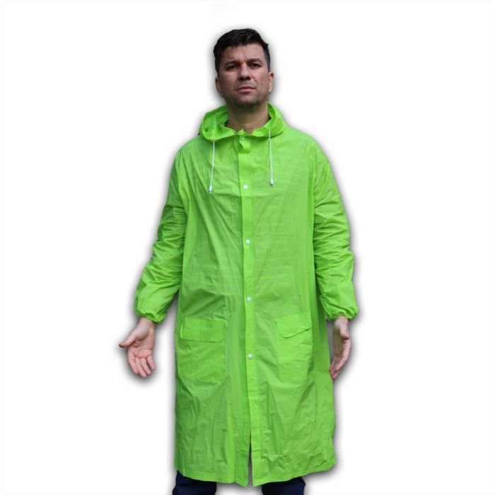 BSP Guard Universal ComfortTravel Luggage Rain Poncho, Green 2