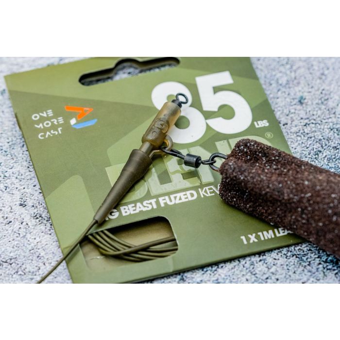 Montura OMC Tackle Blend Big Beast Fused Kevlar Leader, 85lbs, 1m 2