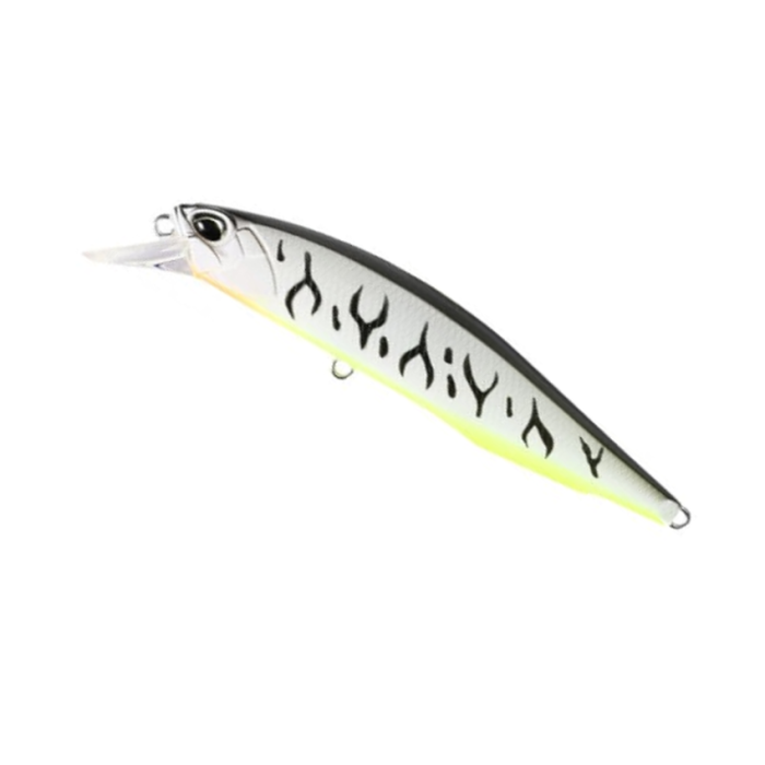 DUO Realis Jerkbait 85F Lure, ACCZ402Gunmetal M White Tiger, 8.5cm, 7.3g