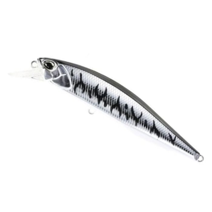 Vobler DUO Realis Jerkbait 85F, ASAZ399 Gunmetal M Silver Tiger, 8.5cm, 7.3g