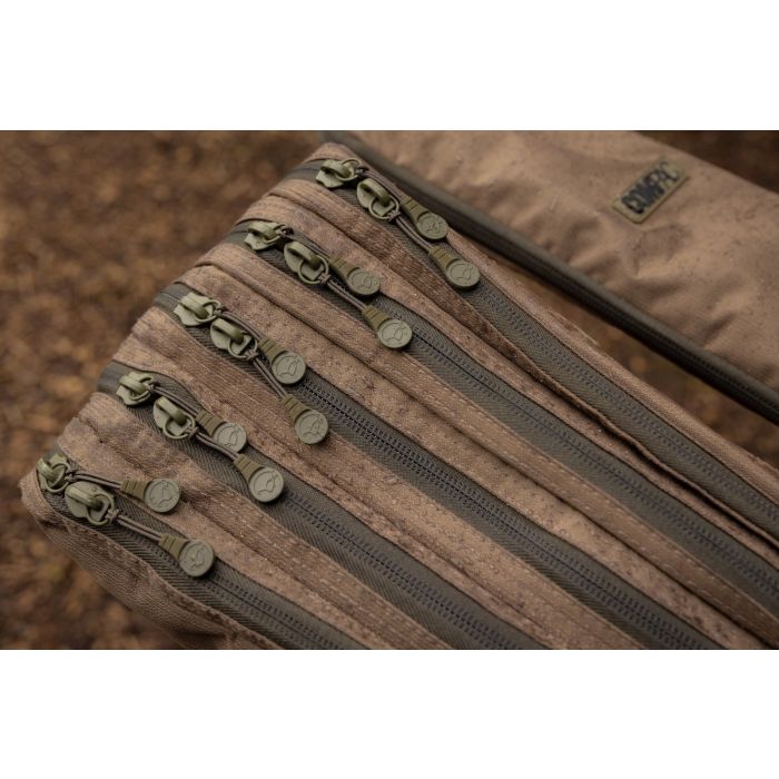 Husa Pentru 5 Lansete si 5 Mulinete Korda Compac 5 Rod Divide Holdall, 5 Compartimente, 12ft 4