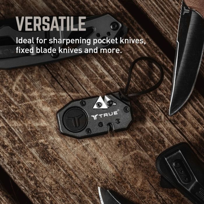 Ascutitor de Cutite True Utility Keychain Knife Sharpener 4