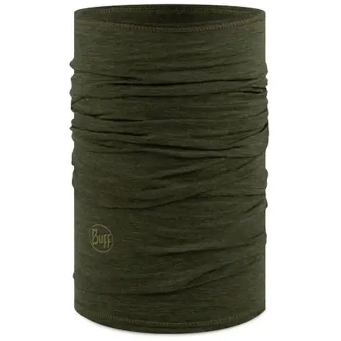Bandana Buff Merino Lightweight Neckwear, Solid Bark