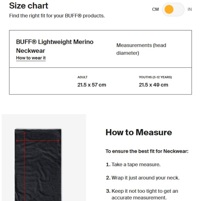 Bandana Buff Merino Lightweight Neckwear, Solid Bark 2