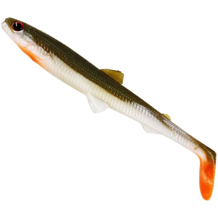 Shad Westin BullTeez Shadtail, Bass Orange Color, 9.5cm, 7g, 2pcs/pack
