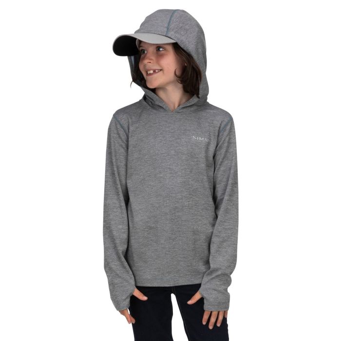 Bluza Simms Kid's Bugstopper Hoody Steel Heather 2