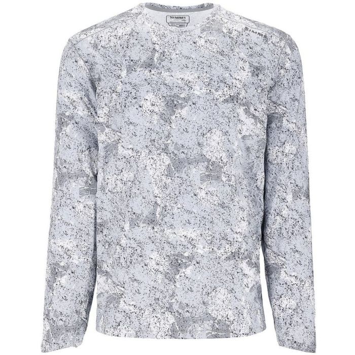 Bluza Simms Sflex Crewneck Back Eddy White