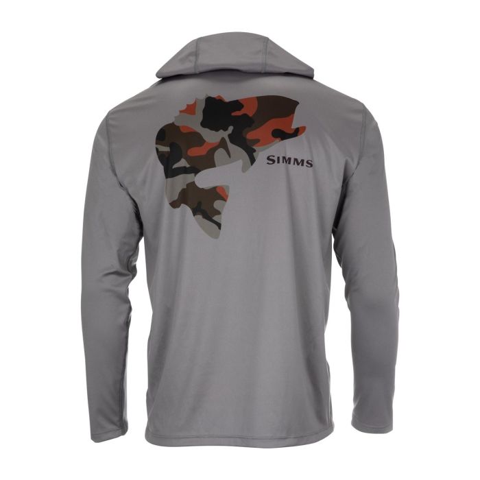 Bluza Simms Tech Hoody Artist Series Bass Woodland Steel 2