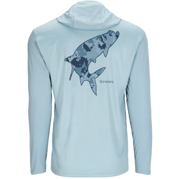 Bluza Simms Tech Hoody Artist Series Steel Blue/Tarpon 2