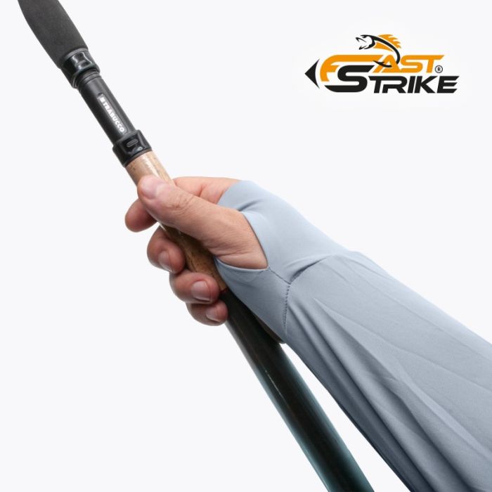 Bluza UV Fast Strike, UPF50+, Light Grey 2