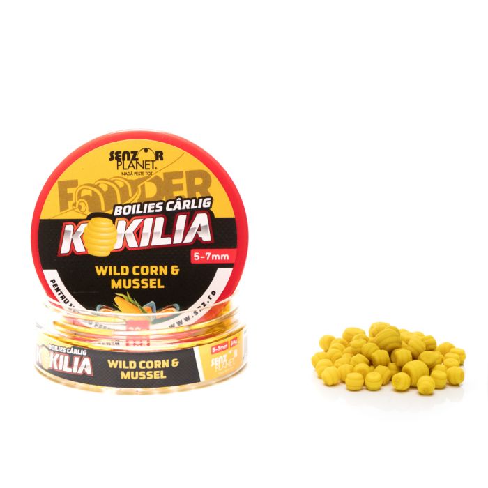 Boilies for Hook Senzor Planet Kokilia Method Feeder, 5-7mm, 30g