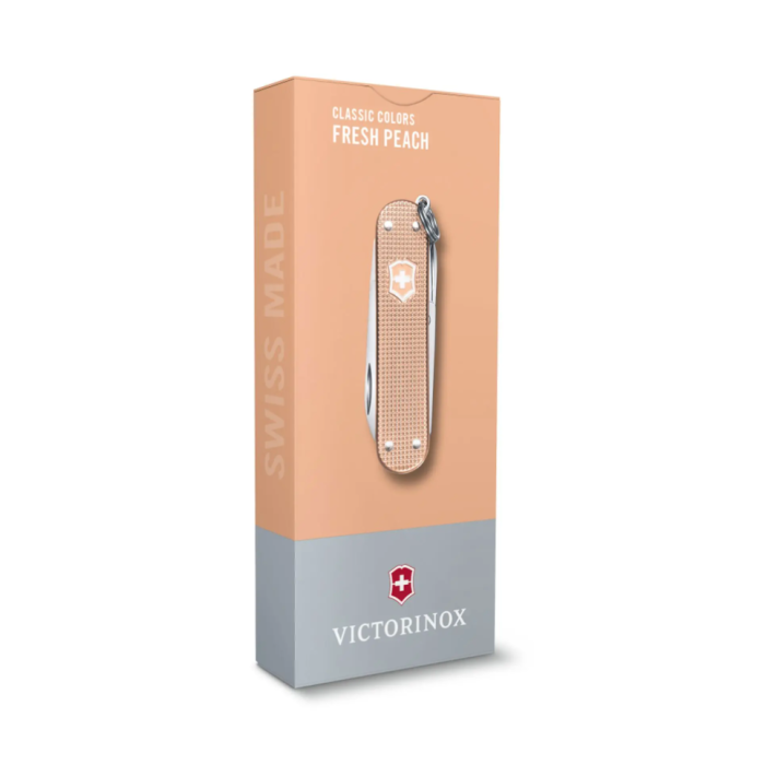 Pocketknife Victorinox Classic SD Alox Colors, 58mm, Fresh Peach, Gift Box 4