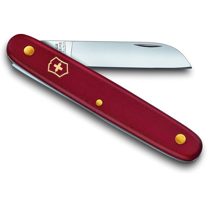 Pocketknife Victorinox Floral Knife Left Handed, 10cm, Red, Blister