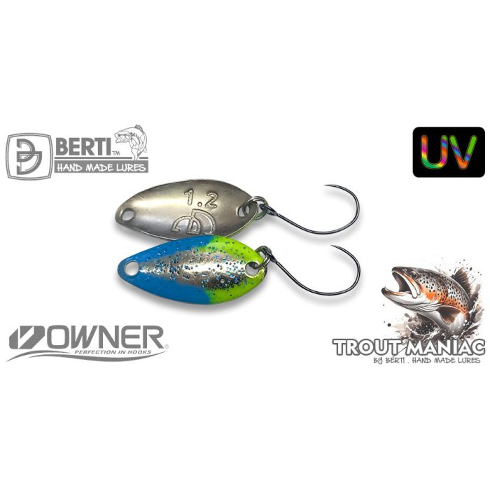 Berti Candy Rock Oscillating Spoon, Color 262 UV, 2.2cm, 1.2g 2