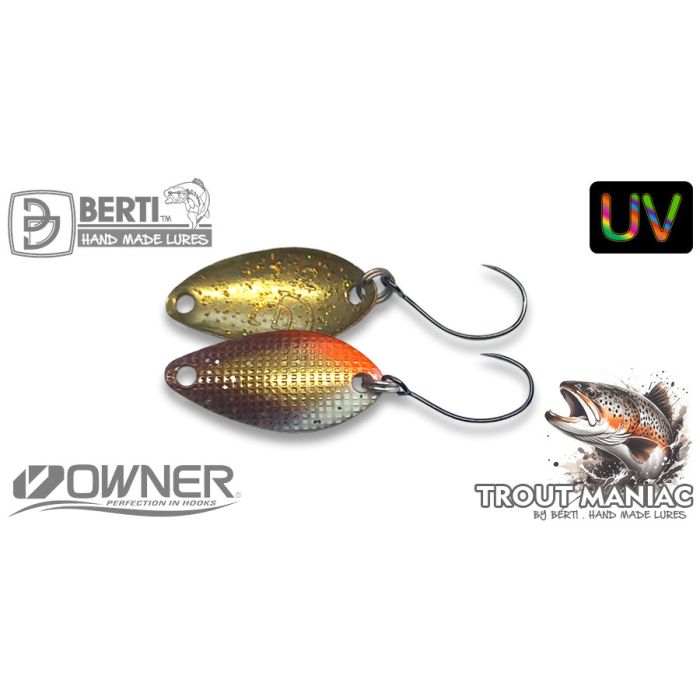 Berti Candy Rock Oscillating Spoon, Color 264 UV, 2.2cm, 1.2g 2