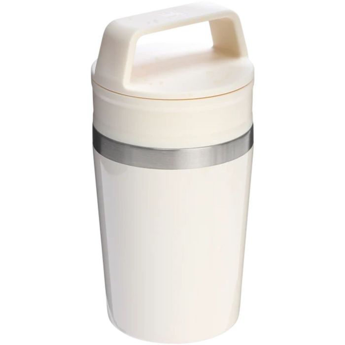 Stanley The Café-To-Go Travel Mug, 0.23L, Cream Gloss 3