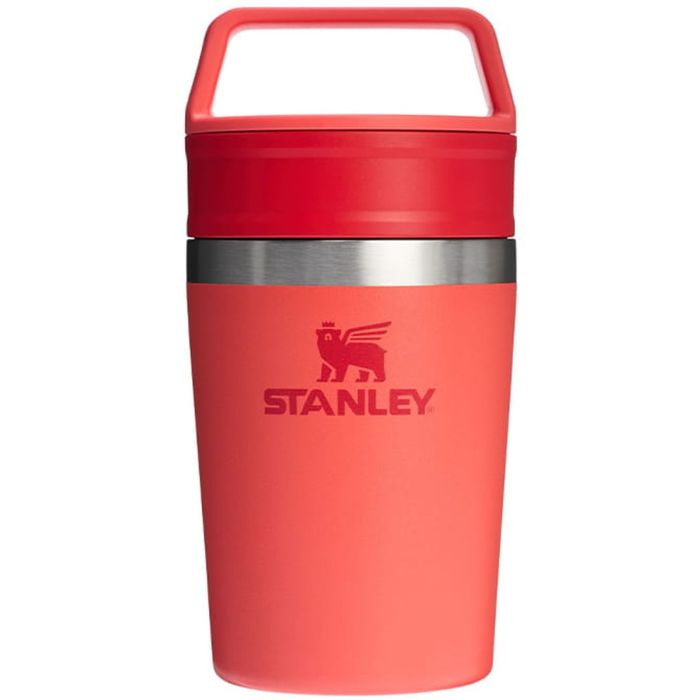 Stanley The Cafe-To-Go Travel Mug, 0.23L, Hot Coral