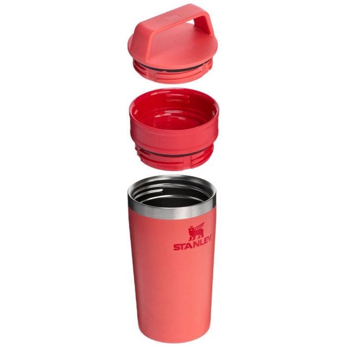Stanley The Cafe-To-Go Travel Mug, 0.35L, Hot Coral 3
