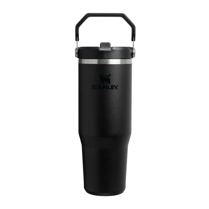 Insulated Tumbler with Straw Stanley The IceFlow Flip Straw 2.0 Tumbler, 0.89L, Black 2.0