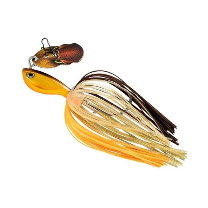 Rapala Rap-V Pike Bladed Jig Chatterbait, Crawdad (CW), 10cm, 21g