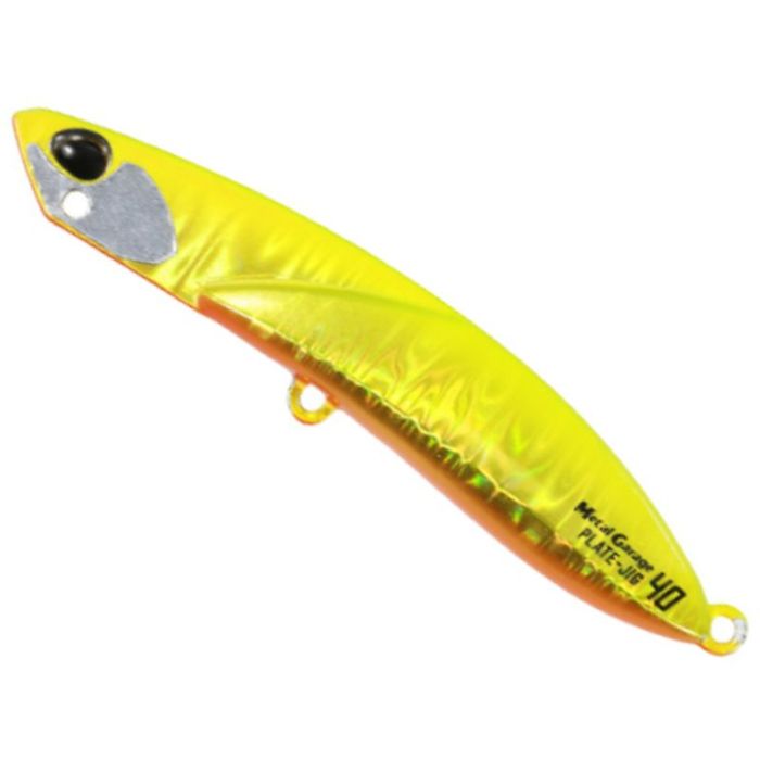DUO Metal Garage Plate Jig Cicada, PPA0063 Hirame Gold, 6cm, 15g