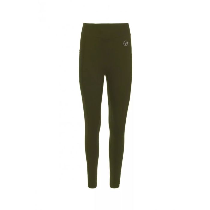 Colanti Dama Korda Womens Leggings, Dark Olive 2