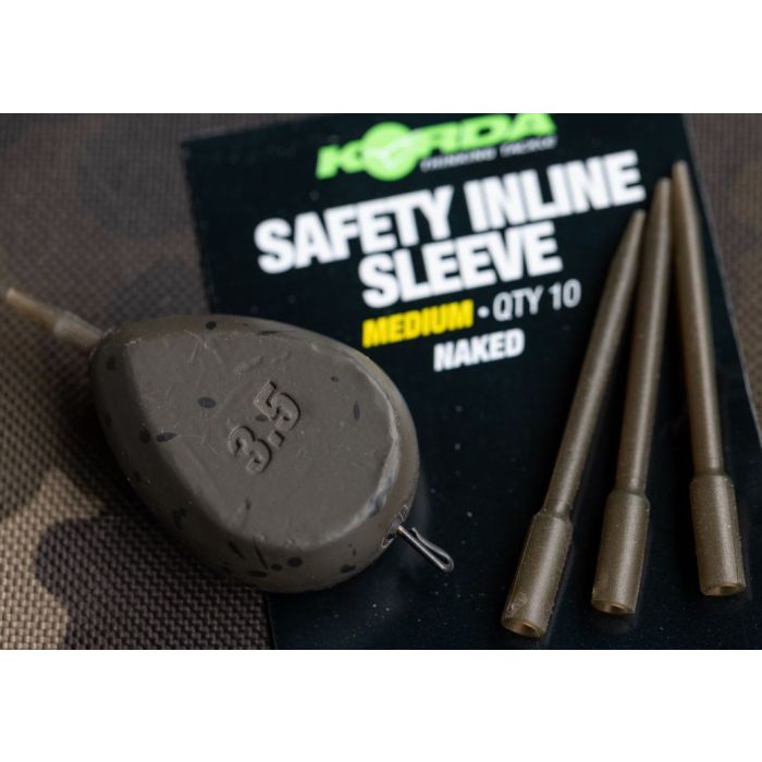 Conuri antitangle Korda Safety Inline Sleeve Naked, 10buc/plic 5