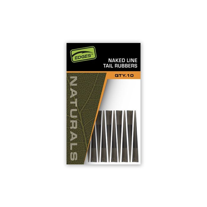 Cones FOX Edges Naturals Naked Line Tail Rubbers, 10 pcs/pack