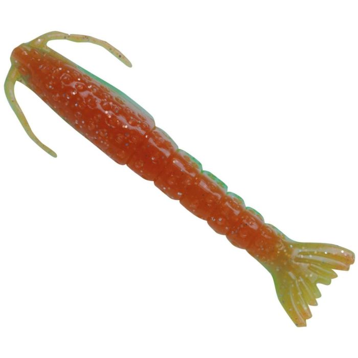 Creatura Berkley Gulp! Saltwater Shrimp, Nuclear Chicken, 10cm, 4bucplic