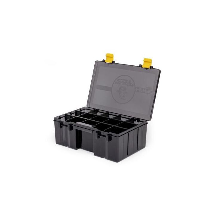 Black Cat Hard Case Multi Tackle Box S, 15 Compartments, 25x18x5cm 2