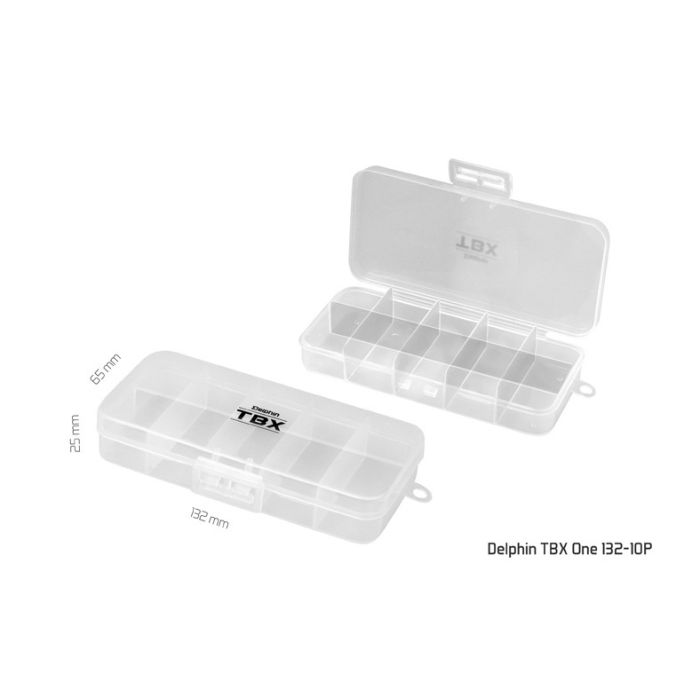 Accessory box Delphin TBX One 132-10P, 13.2x6.5x2.5cm