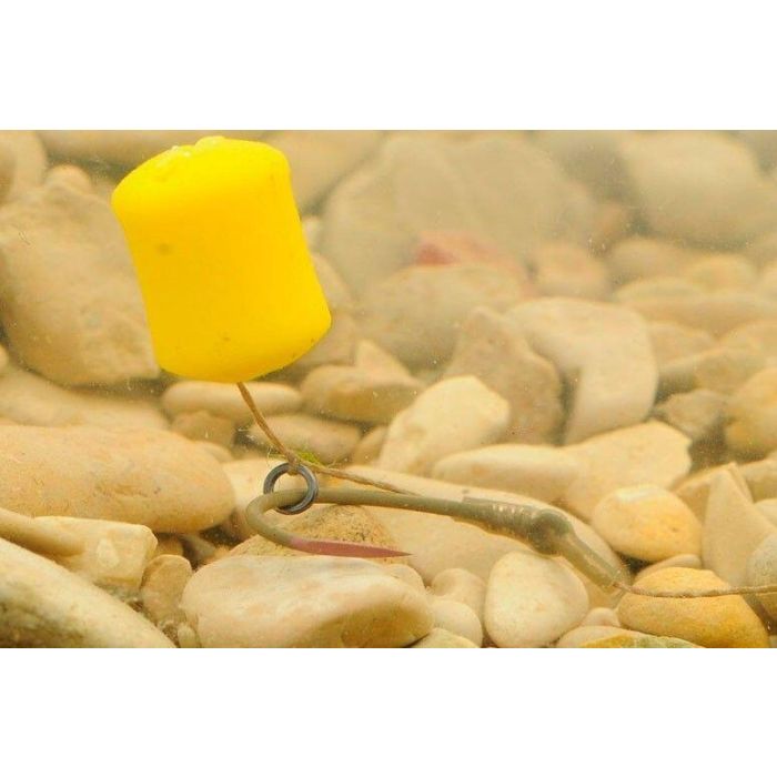 Dumbell Flotant Korda Slow-Sinking + Free Hair Stops, 12mm, 8buc/blister 4