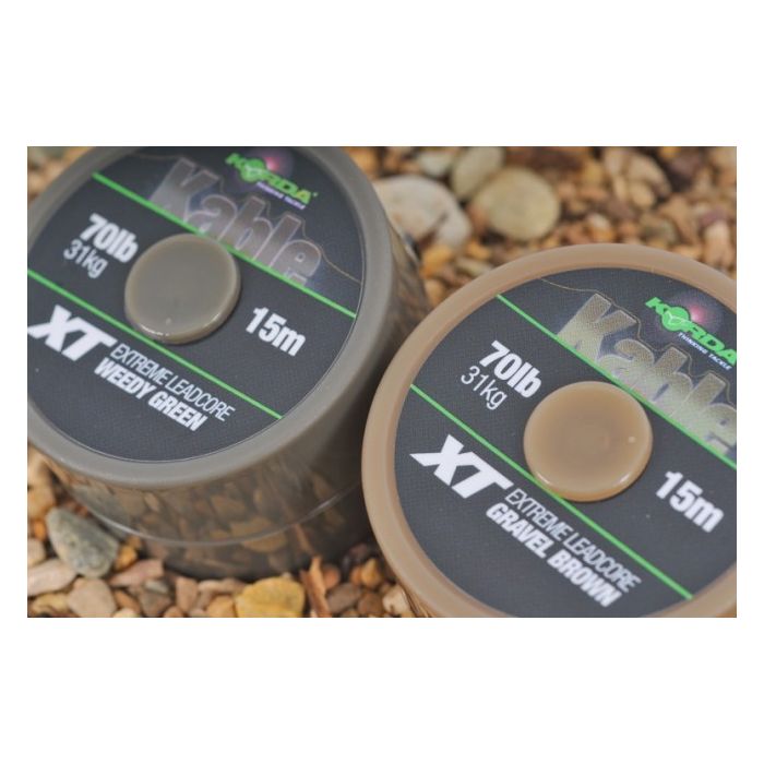 Fir Leadcore Korda Kable XT Extreme, 70lbs, 15m