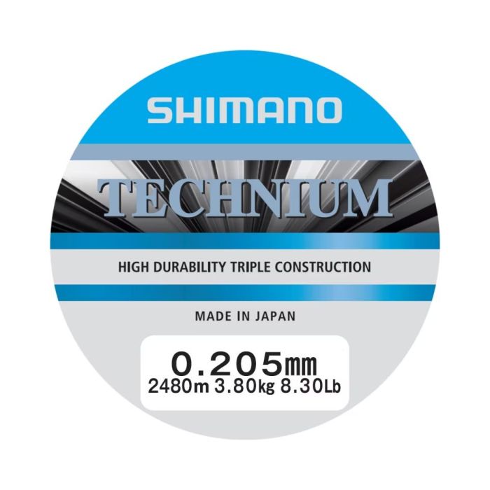 Shimano Technium A Mono QP Premium Box Monofilament Line, Grey, 620-2990m