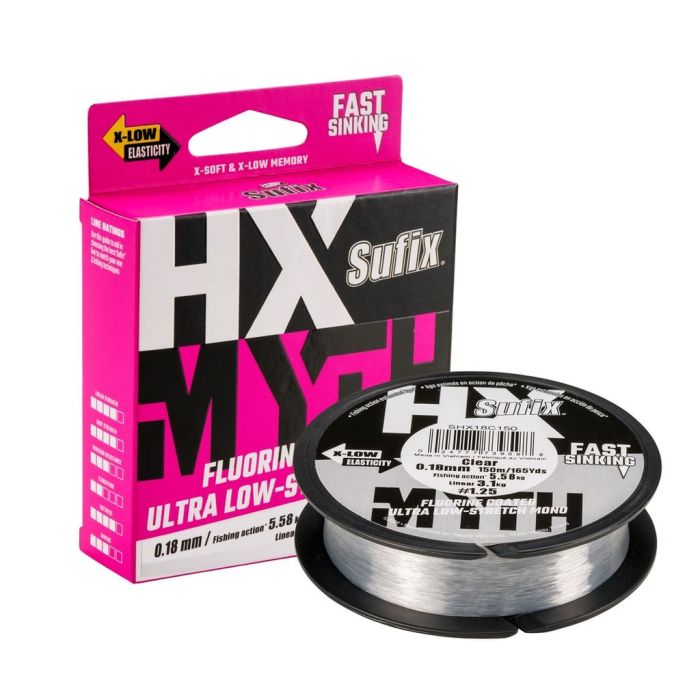 Monofilament Line Sufix HX-Myth, Clear, 300m