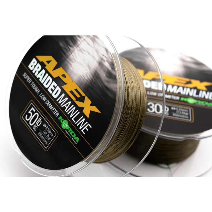Fir Textil Korda Apex Braided Mainline Sub Brown, 450m 1