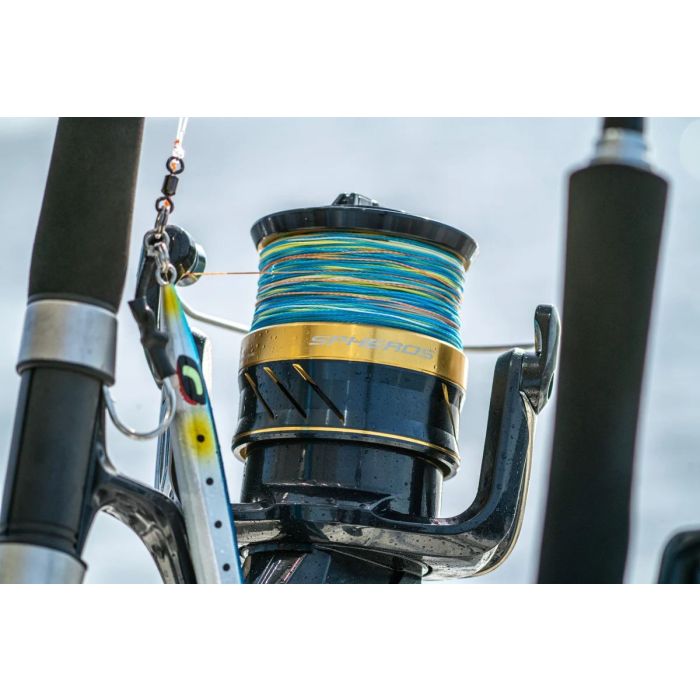 PowerPro Depth-Hunter Braided Line, 1600m, Multicolor 2