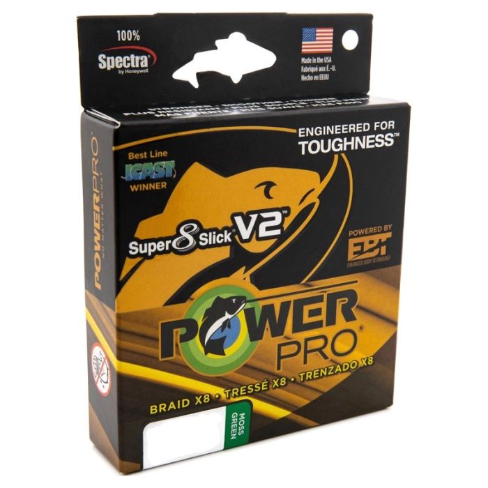 Fir Textil PowerPro Super 8 Slick V2, Moss Green, 275m