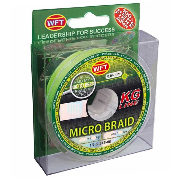 Fir Textil WFT Micro Braid UV, Verde, 150m