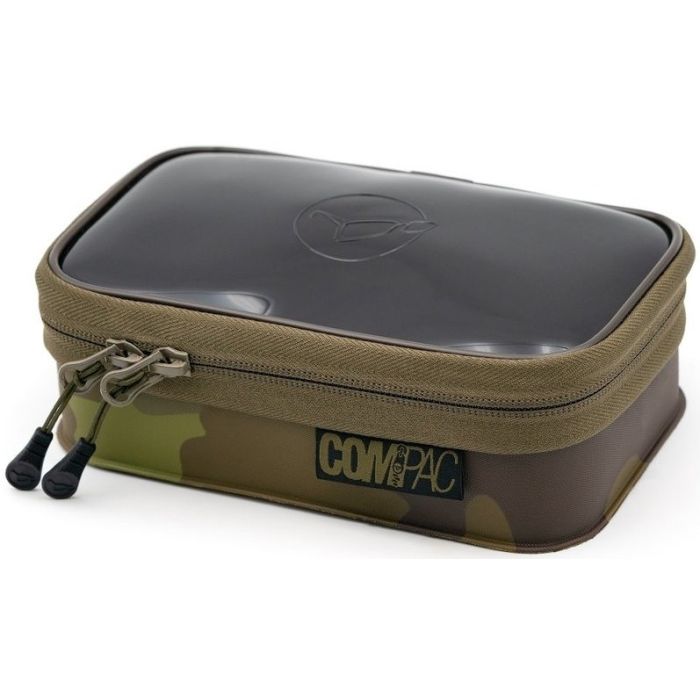 Borseta Semi-Rigida pentru Accesorii Korda Compac 110, Kamo, 18.5x11.5x6cm