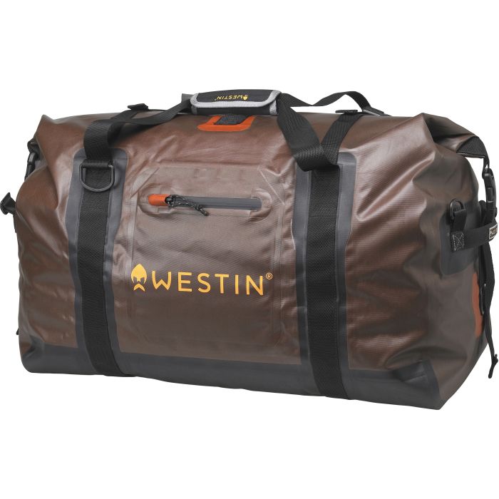 Westin W6 Roll-Top Duffelbag, Grizzly Brown/Black, 60x61x30cm