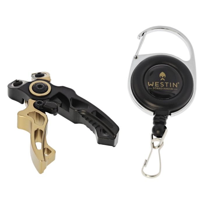 Westin Alu Alloy Line Cutter Scissors with Pin-On Reel, 6.3cm