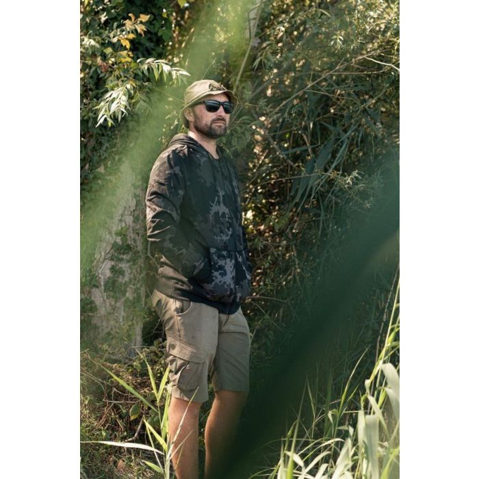 Hanorac Korda Zip Hoodie, Black Kamo 3