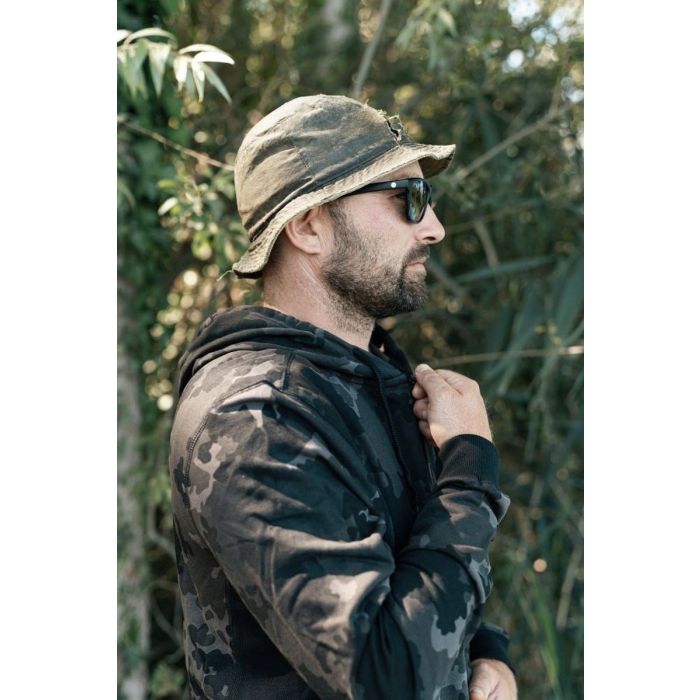 Hanorac Korda Zip Hoodie, Black Kamo 5