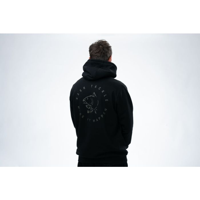 Hanorac Nash Make It Happen Carp Logo Hoodie, Black 3