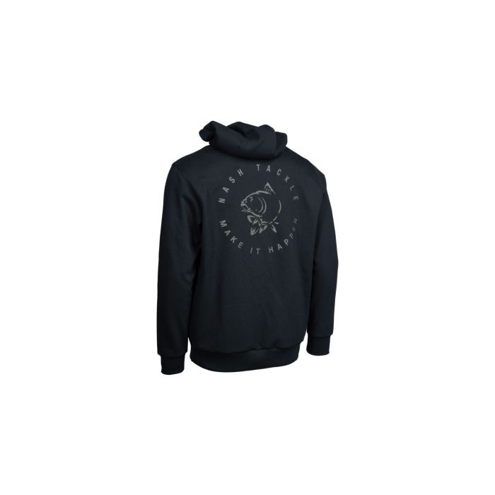 Hanorac Nash Make It Happen Carp Logo Hoodie, Black 2