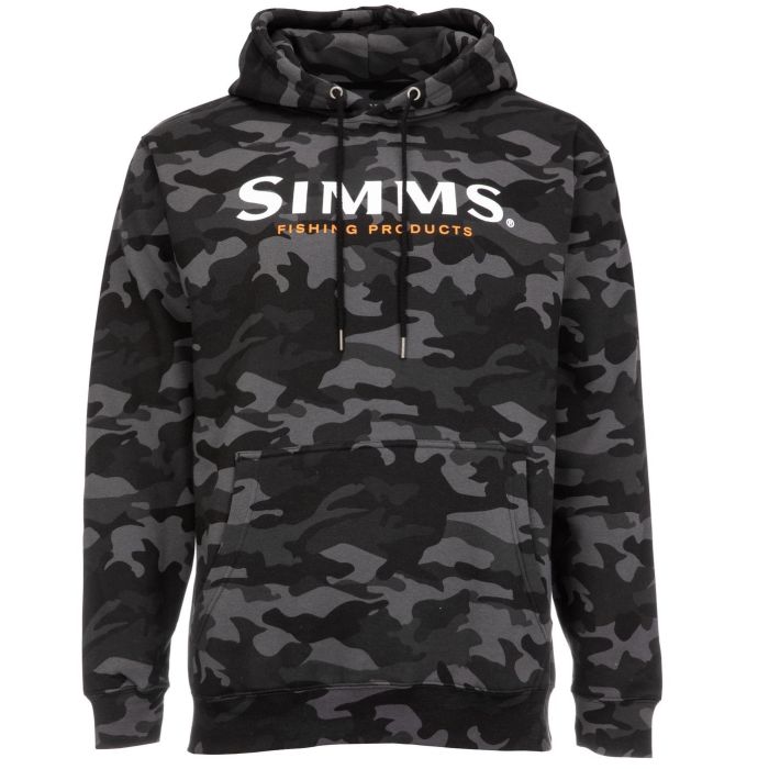Hanorac Simms Logo Hoody Woodland Camo Carbon