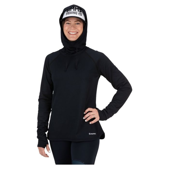 Hanorac Simms Women Heavyweight Baselayer Hoody Black 2