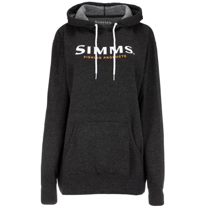 Hanorac Simms Women Logo Hoody Charcoal Heather 2